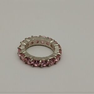 🩷Elegant Pink Infinity Rhinestone Women's Size 5 Ring🩷 BNWOT